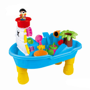 Children's Pirate Theme Ship Sand & Water Table.