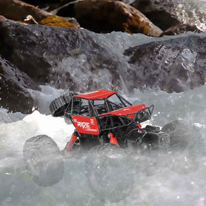 Remote Control Waterproof Amphibious Car (Red) - For All Terrains