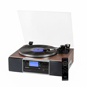 BCD120 Vinyl Turntable with a remote control