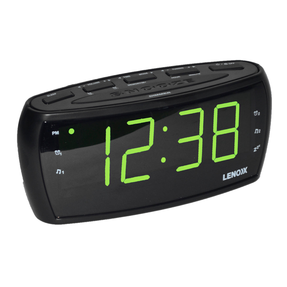 Large Number Alarm Clock with AM/FM Radio