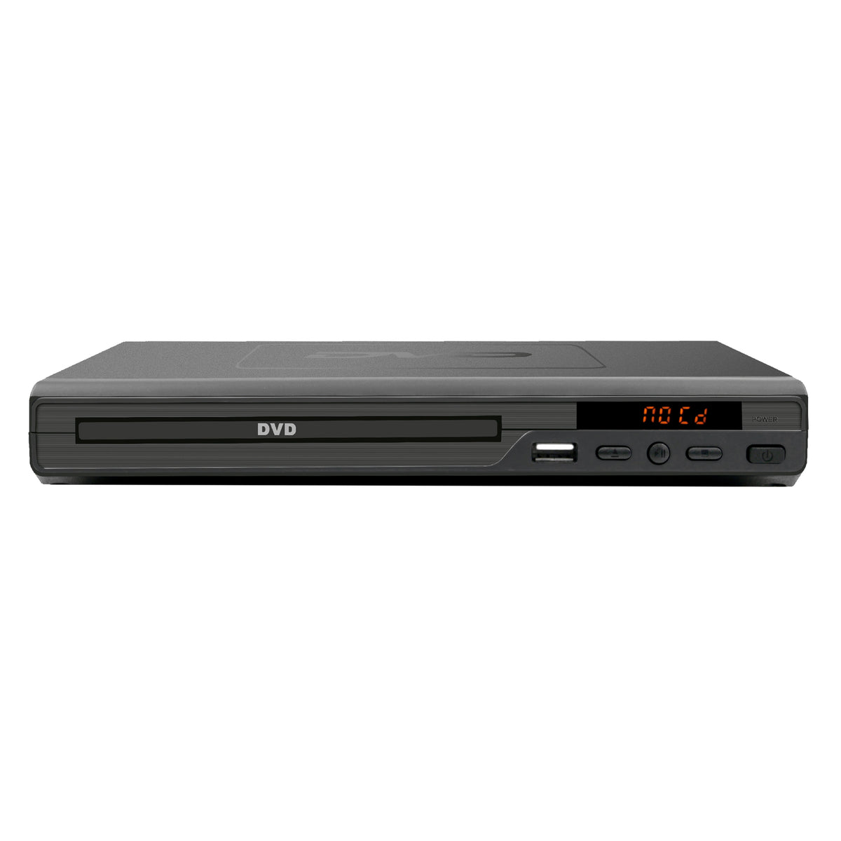 Front view of the DVD3460 Mini-Size DVD Player.