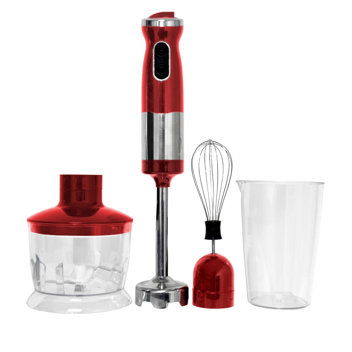 Electric Stick/ Hand Blender & Mixer (Red) 700ml Capacity
