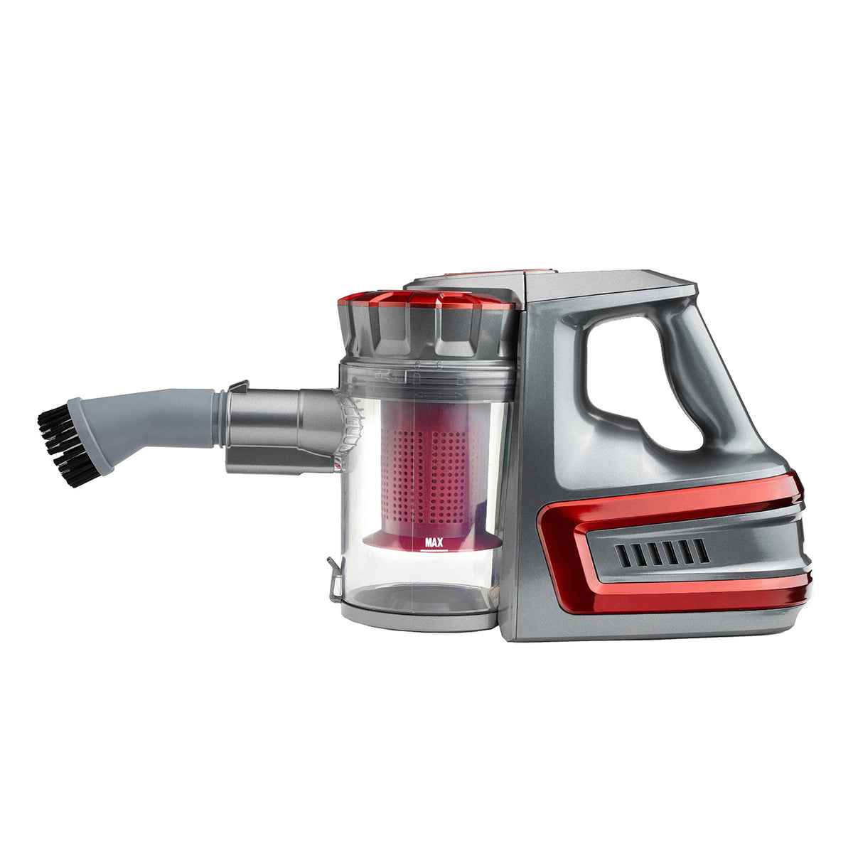 Rechargeable Cordless Handheld Stick Vacuum Cleaner (Red/Grey) 150W